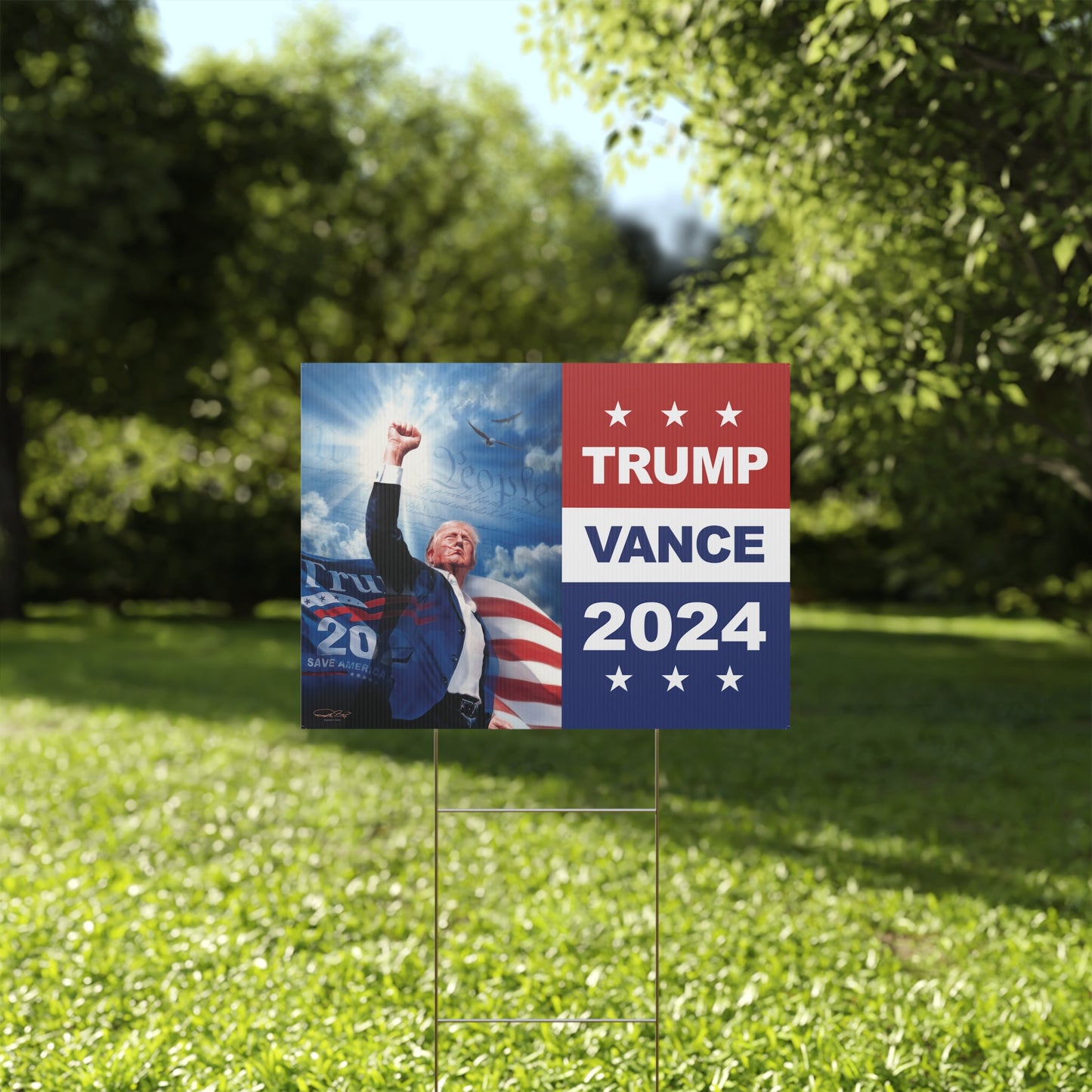 Trump - Vance - 2024 Yard Sign