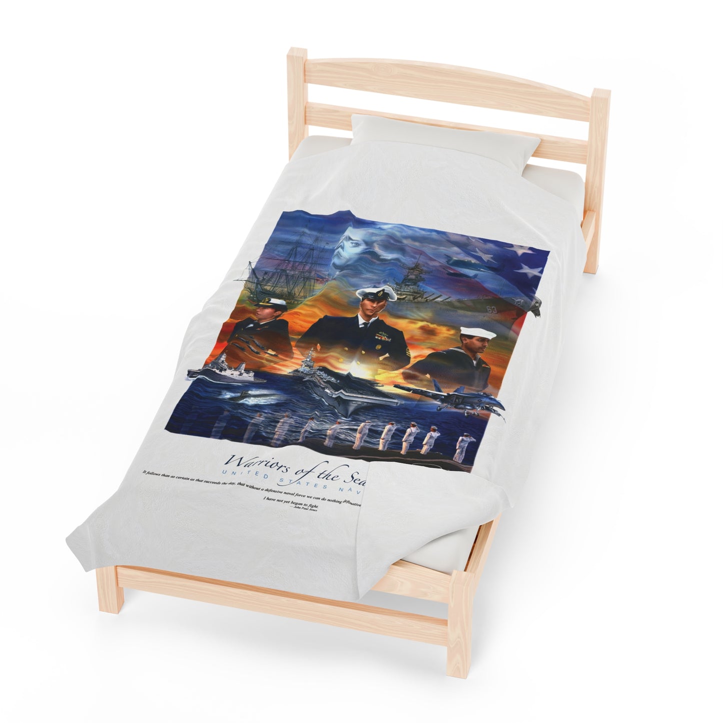 US Navy Blanket - 'Warriors of the Sea'