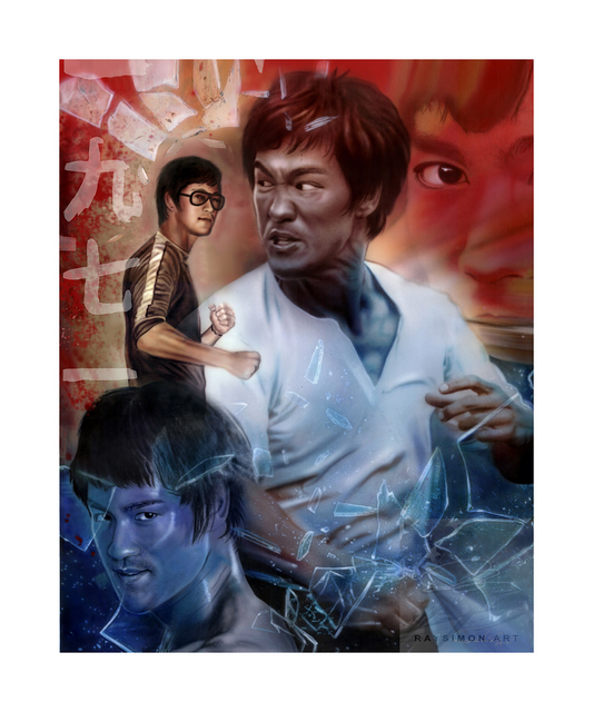 Bruce Lee Painting - '1971'