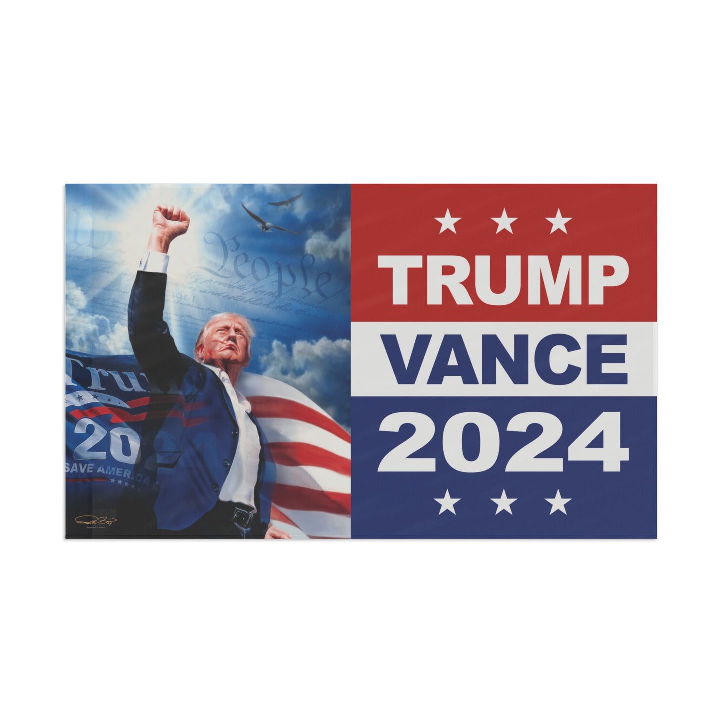 Trump - Vance - 2024 Flag