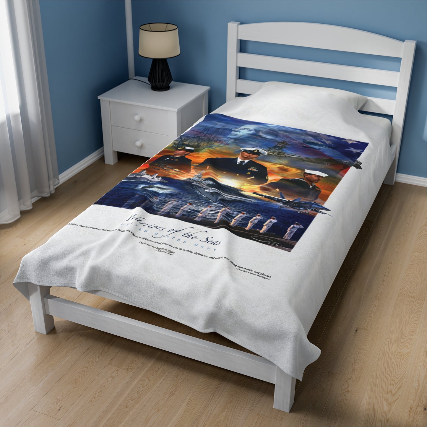 US Navy Blanket - 'Warriors of the Sea'