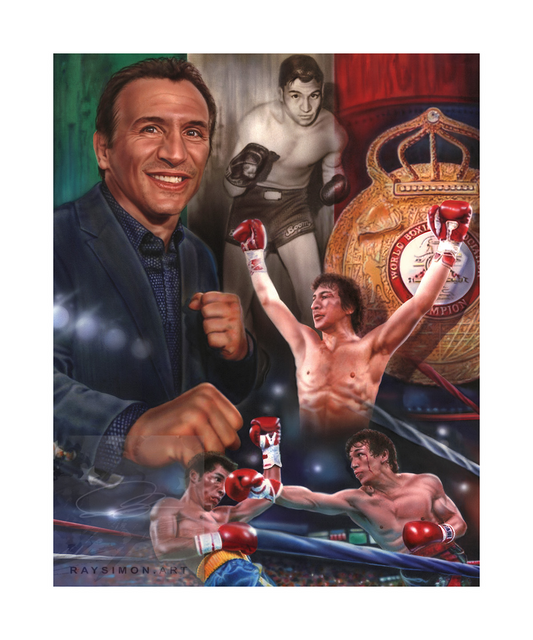 Boom Boom Mancini Painting - 'Like His Father'