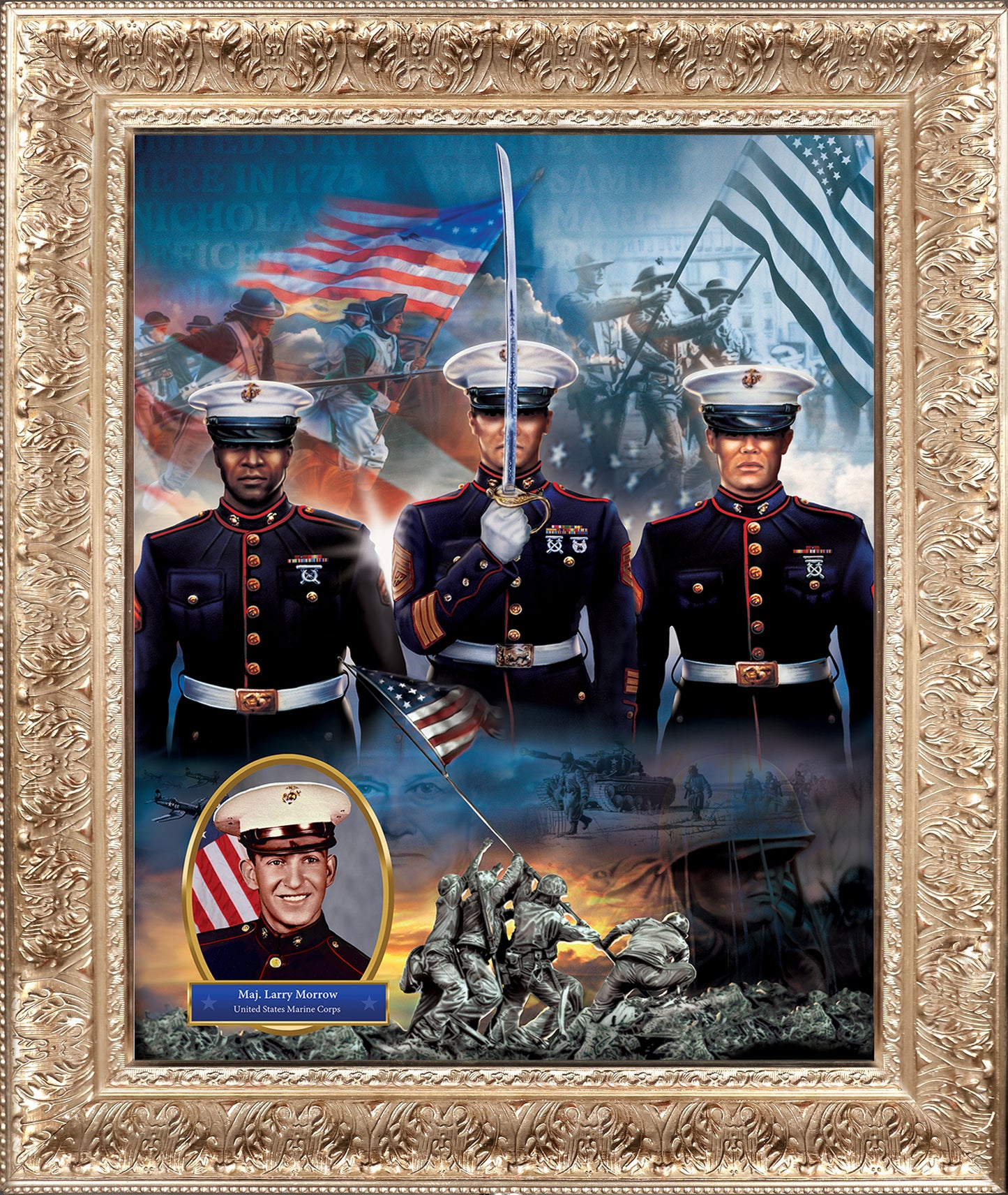 Marine Painting - 'Always Faithful'