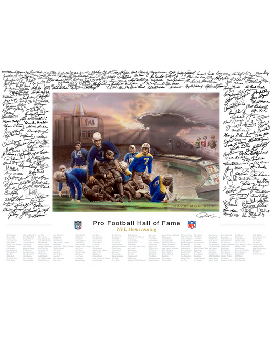 Football Art - 'NFL Homecoming'