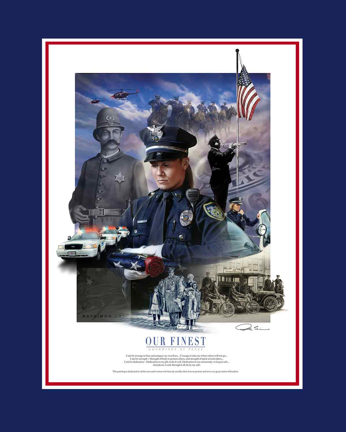 Police Artwork - 'Our Finest'