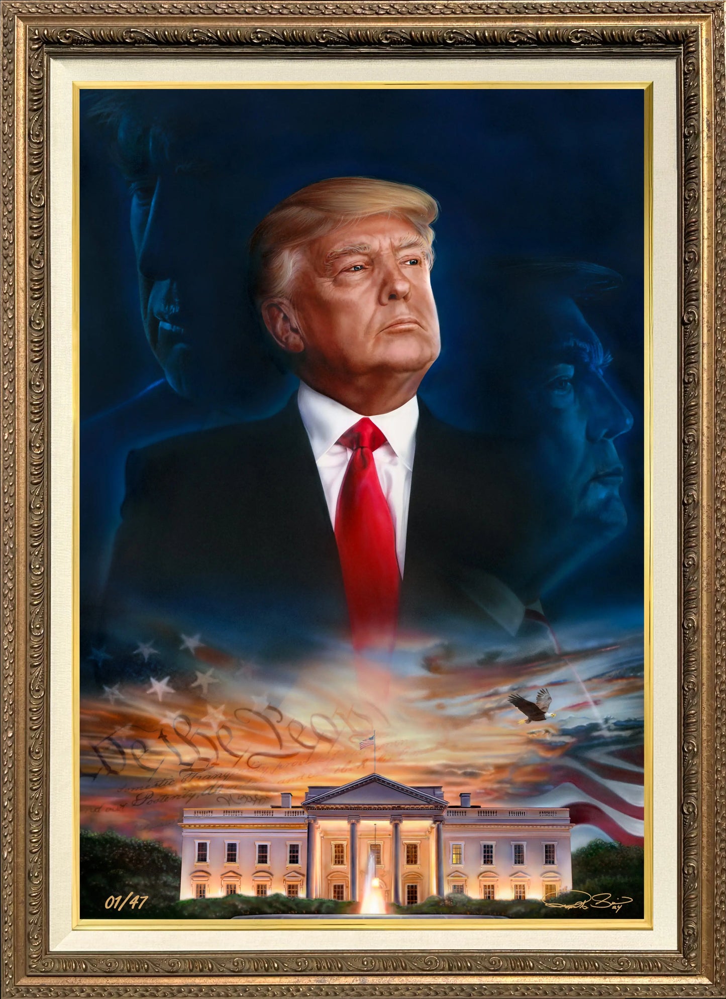 Donald Trump Painting - 'The Awakening'