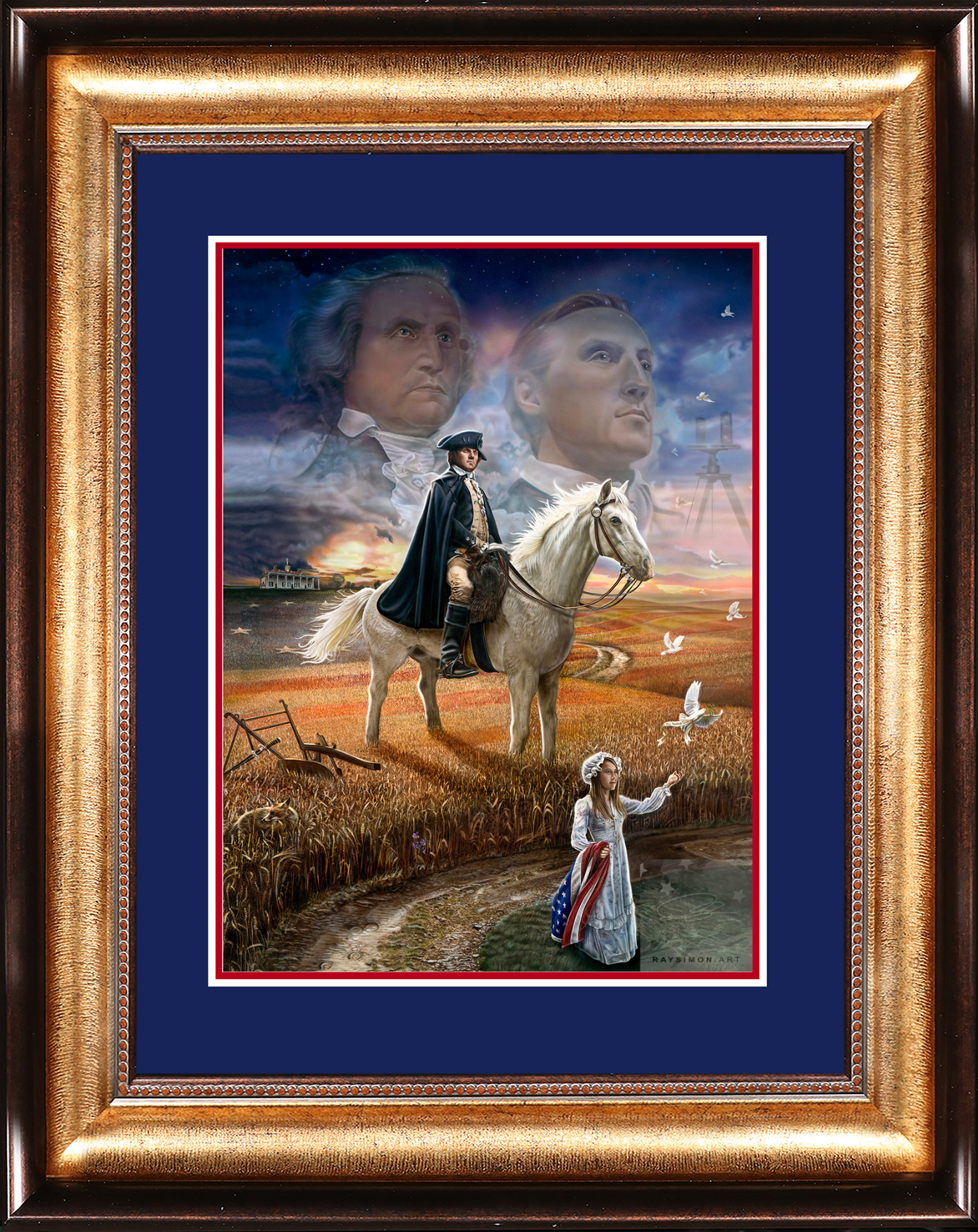 George Washington Artwork - 'Divine Providence'