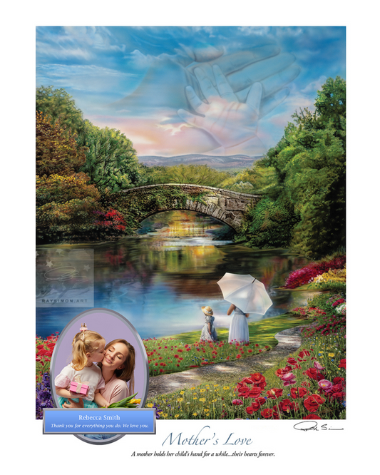 Motherhood Art - 'Mother's Love'