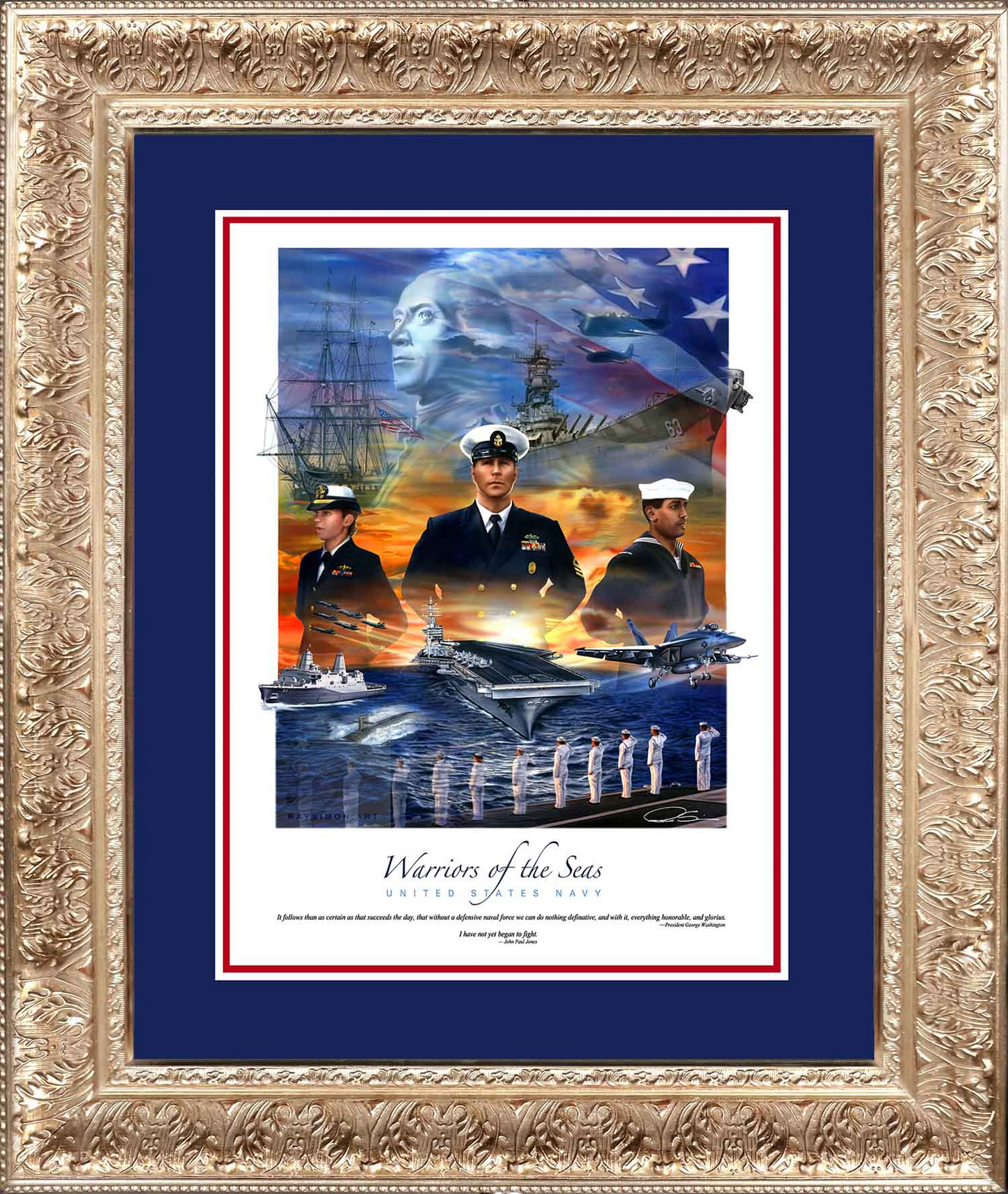 Navy Artwork - 'Warriors of the Sea'