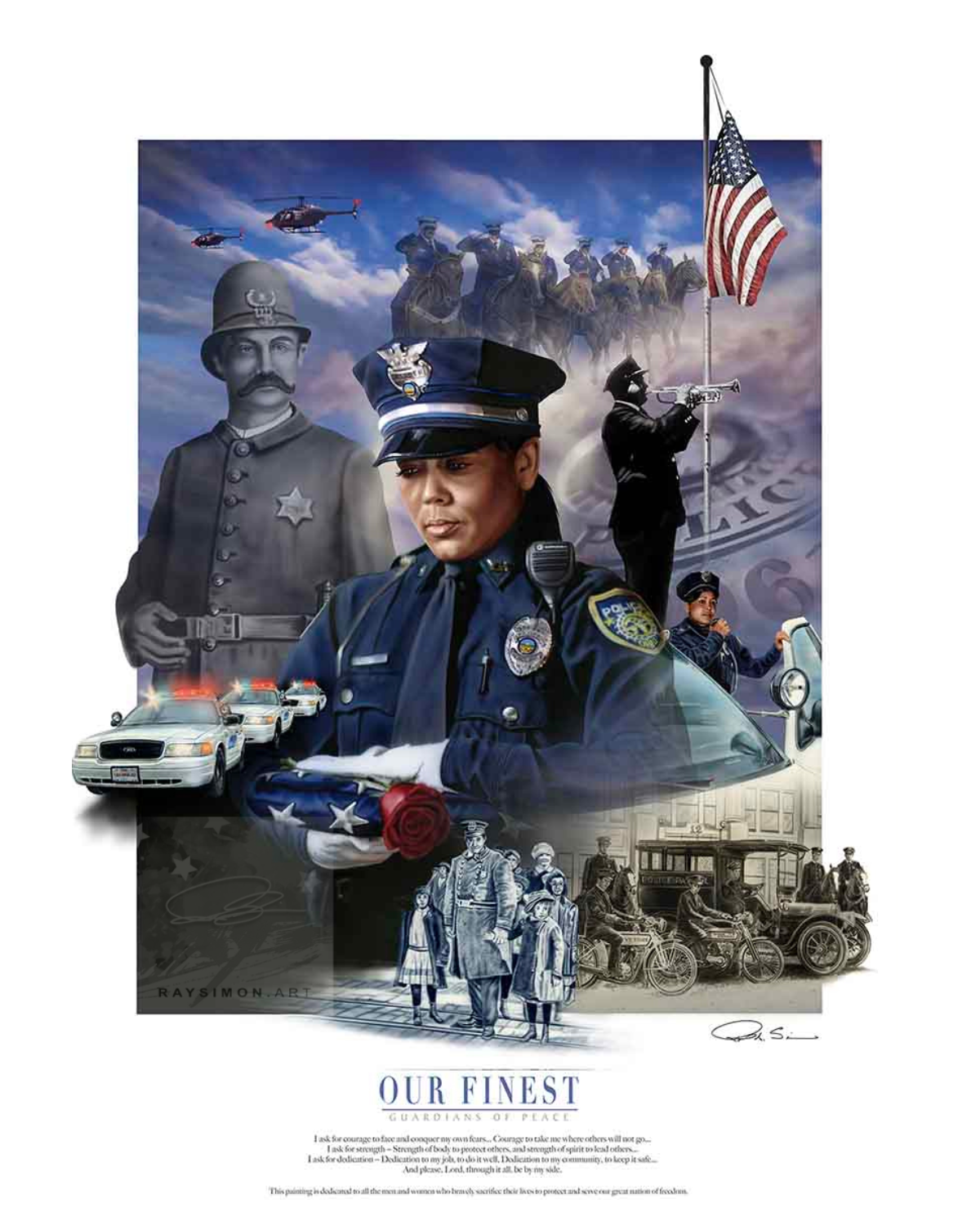 Police Artwork - 'Our Finest'