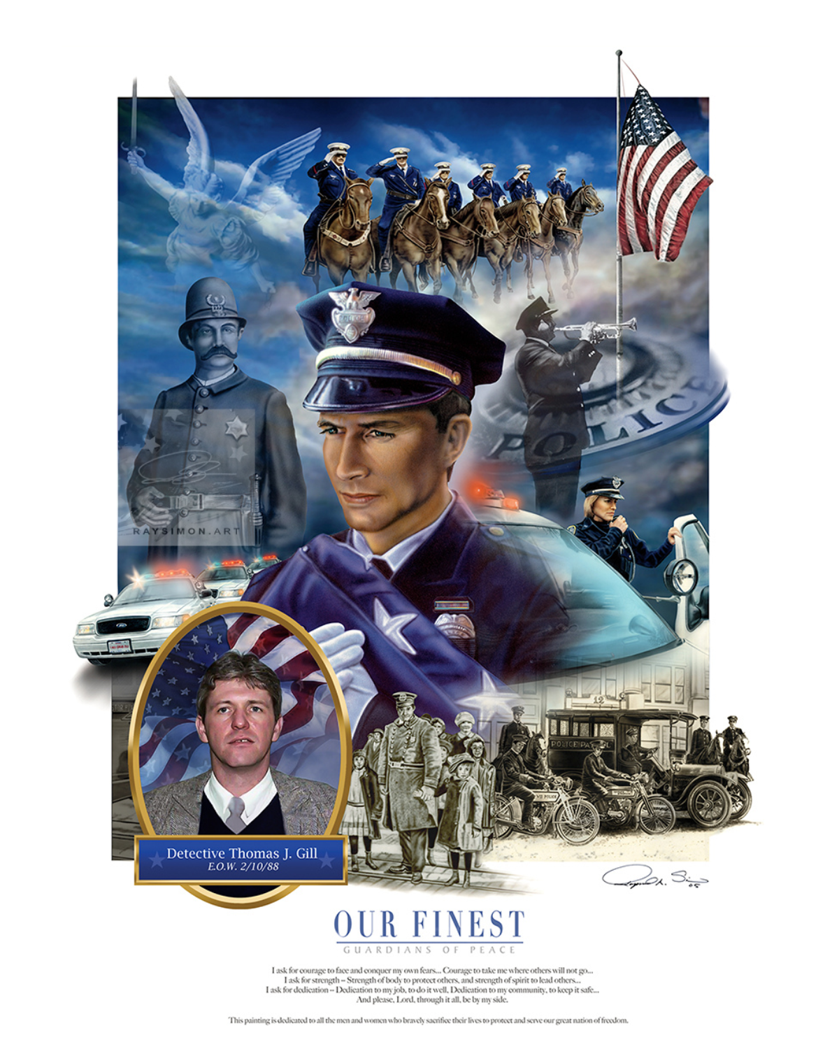 Police Artwork - 'Our Finest'