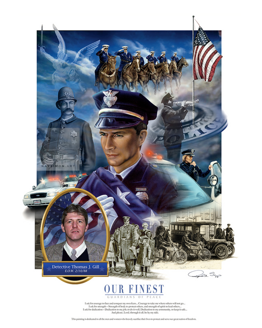 Police Artwork - 'Our Finest'