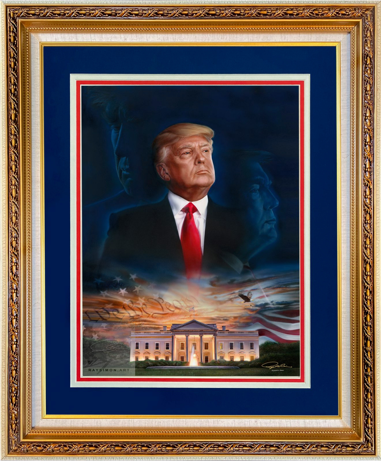 Donald Trump Painting - 'The Awakening'