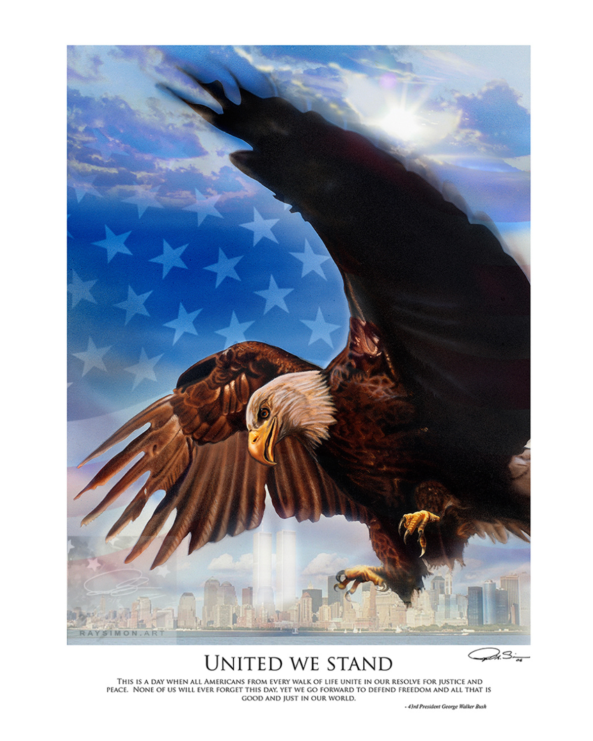 9/11 Art - 'United We Stand'