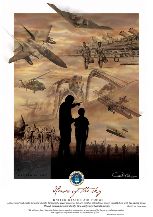 The Epic Journey of the United States Air Force