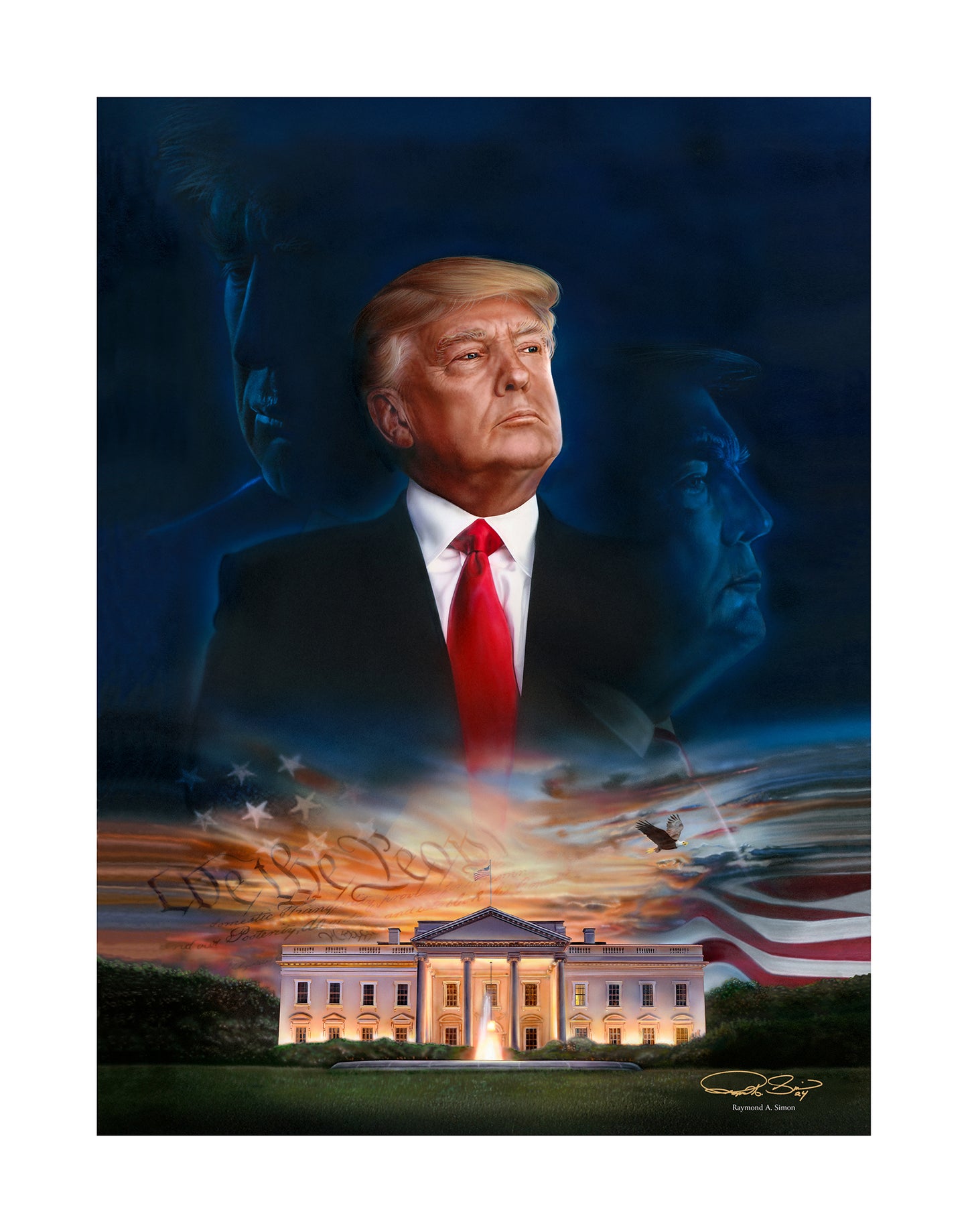 Donald Trump Painting - 'The Awakening'