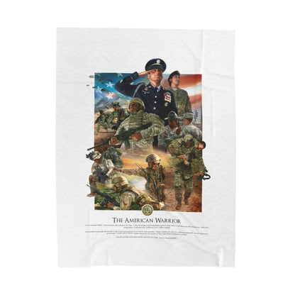 Army Blanket - 'The American Warrior'