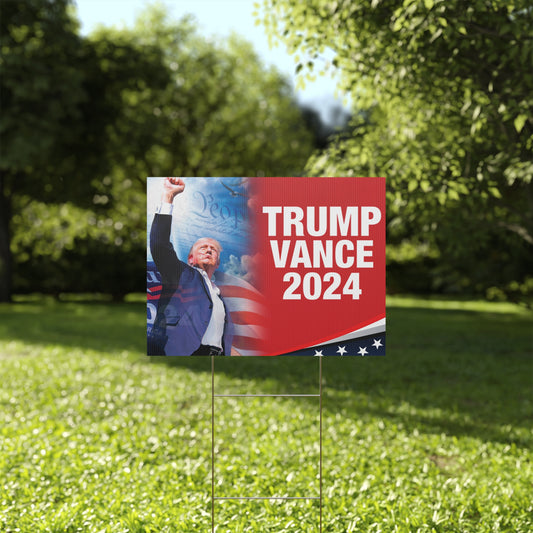 Trump - Vance - 2024 Yard Sign