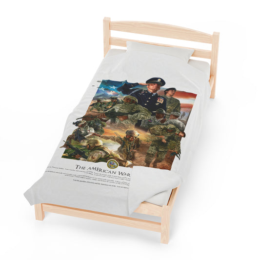 Army Blanket - 'The American Warrior'