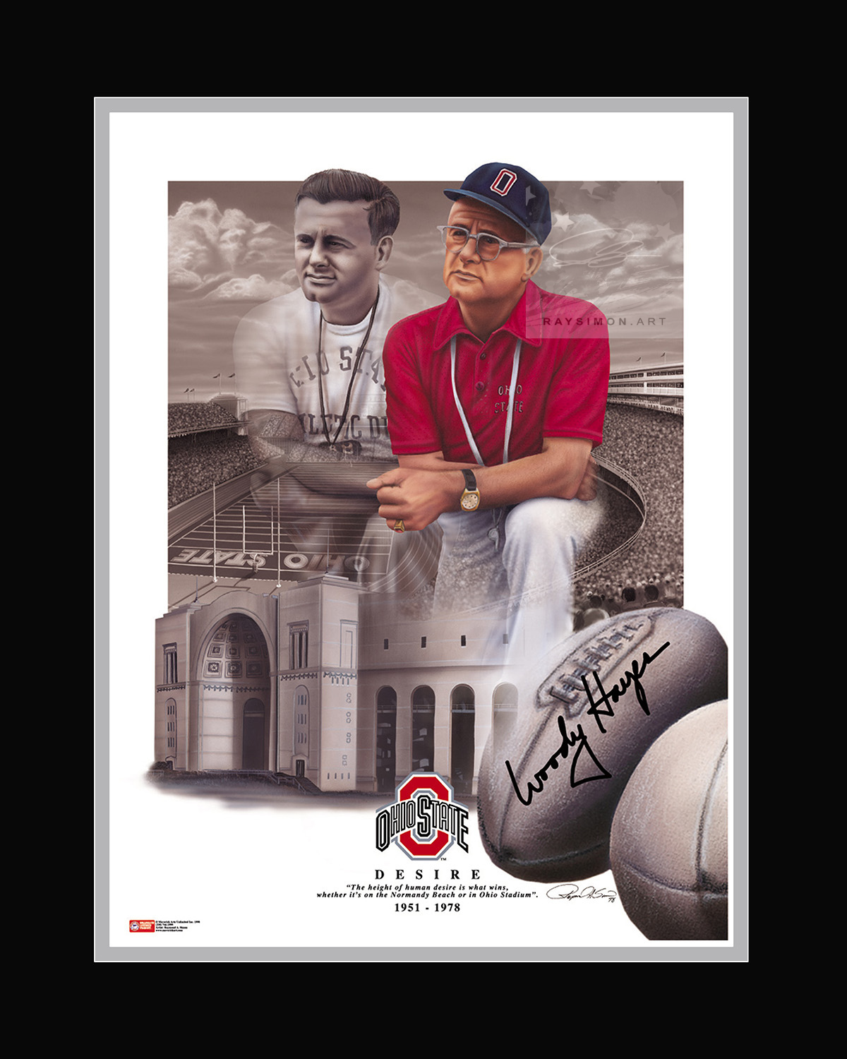 Woody Hayes Picture - 'Desire'