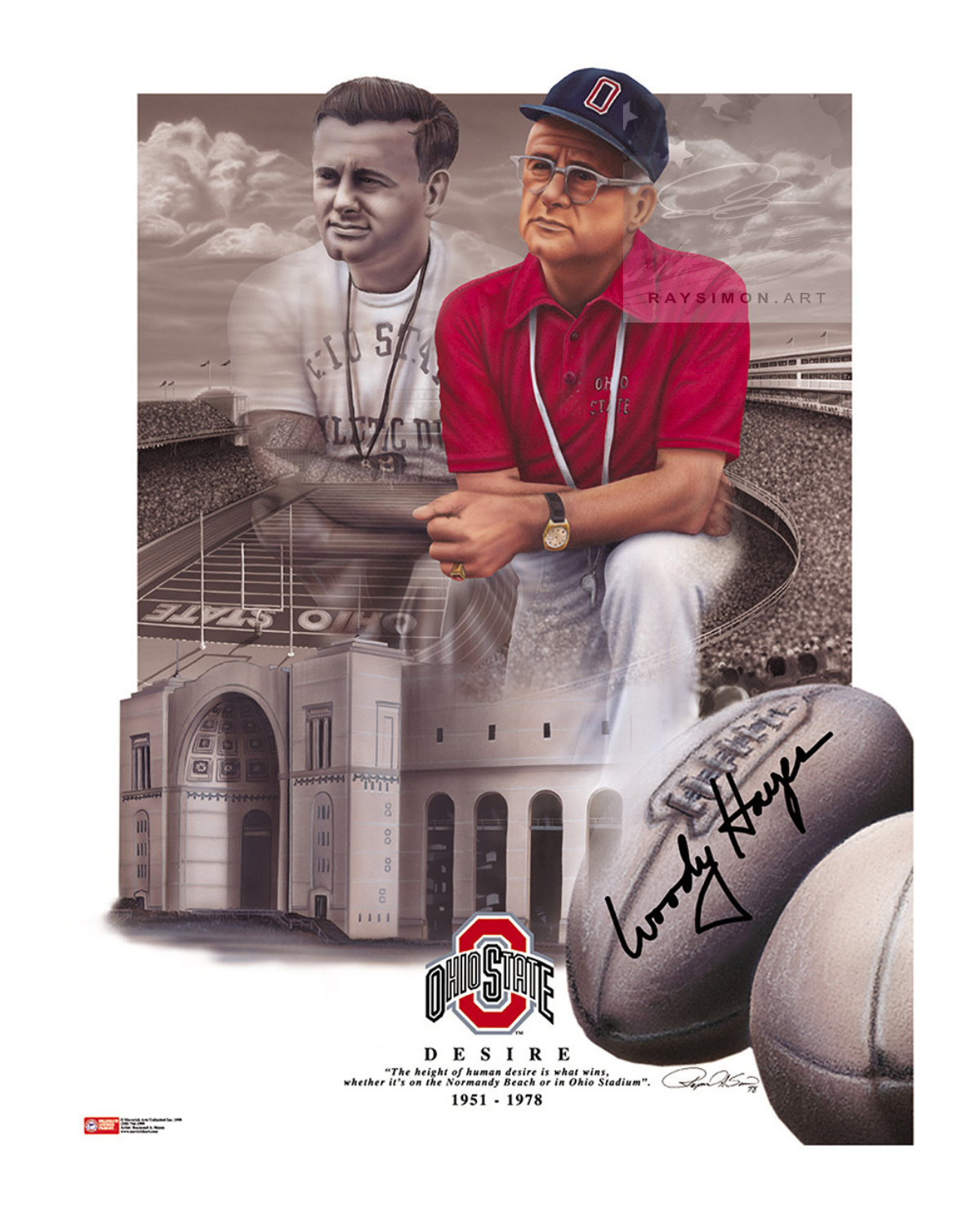 Woody Hayes Picture - 'Desire'