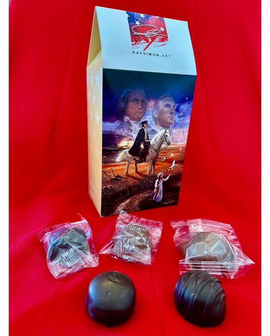 Presidential Chocolate - George Washington - 'Divine Providence'