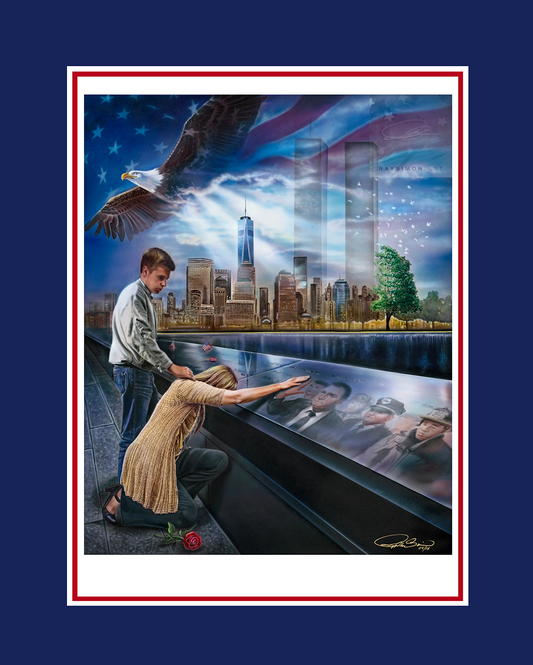 9/11 Art - Reflections of Freedom