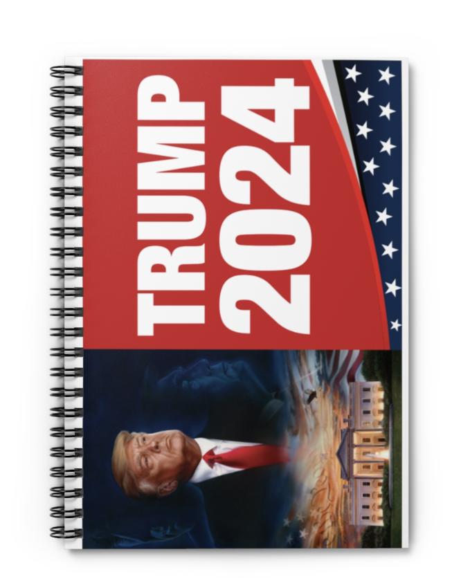 Trump 2024 Notebook - 'The Awakening' Painting