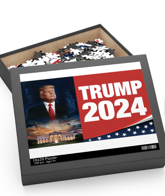 Trump 2024 Puzzle - 'The Awakening' Painting