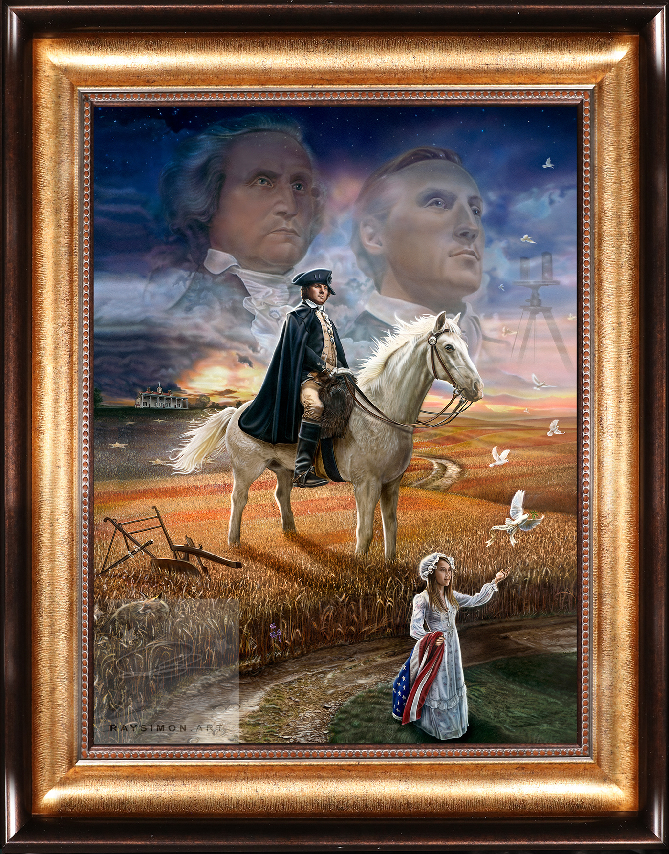 George Washington Artwork - 'Divine Providence'