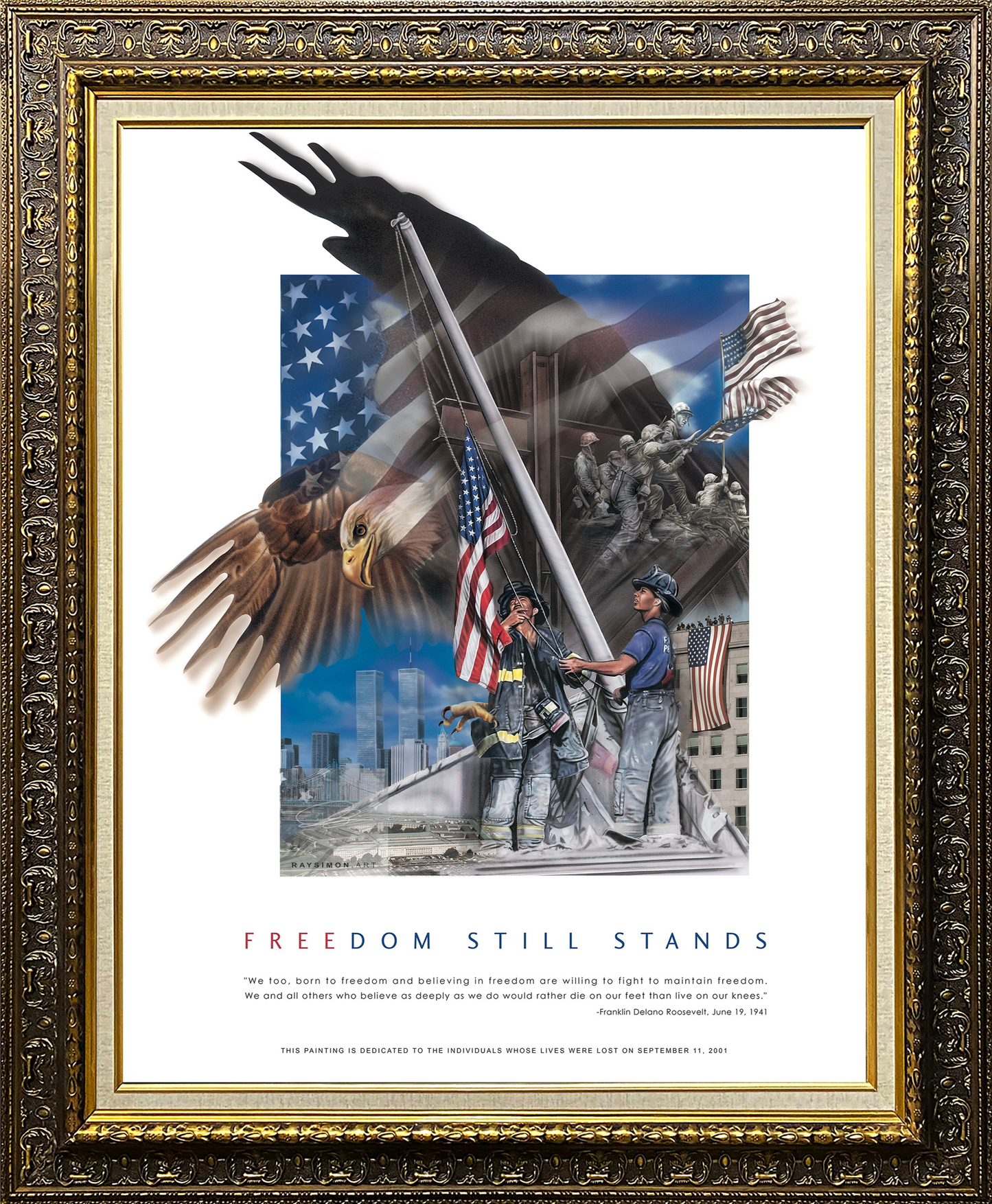 9/11 Art - 'Freedom Still Stands'