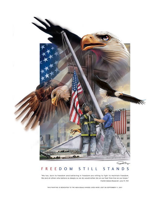 9/11 Art - 'Freedom Still Stands'