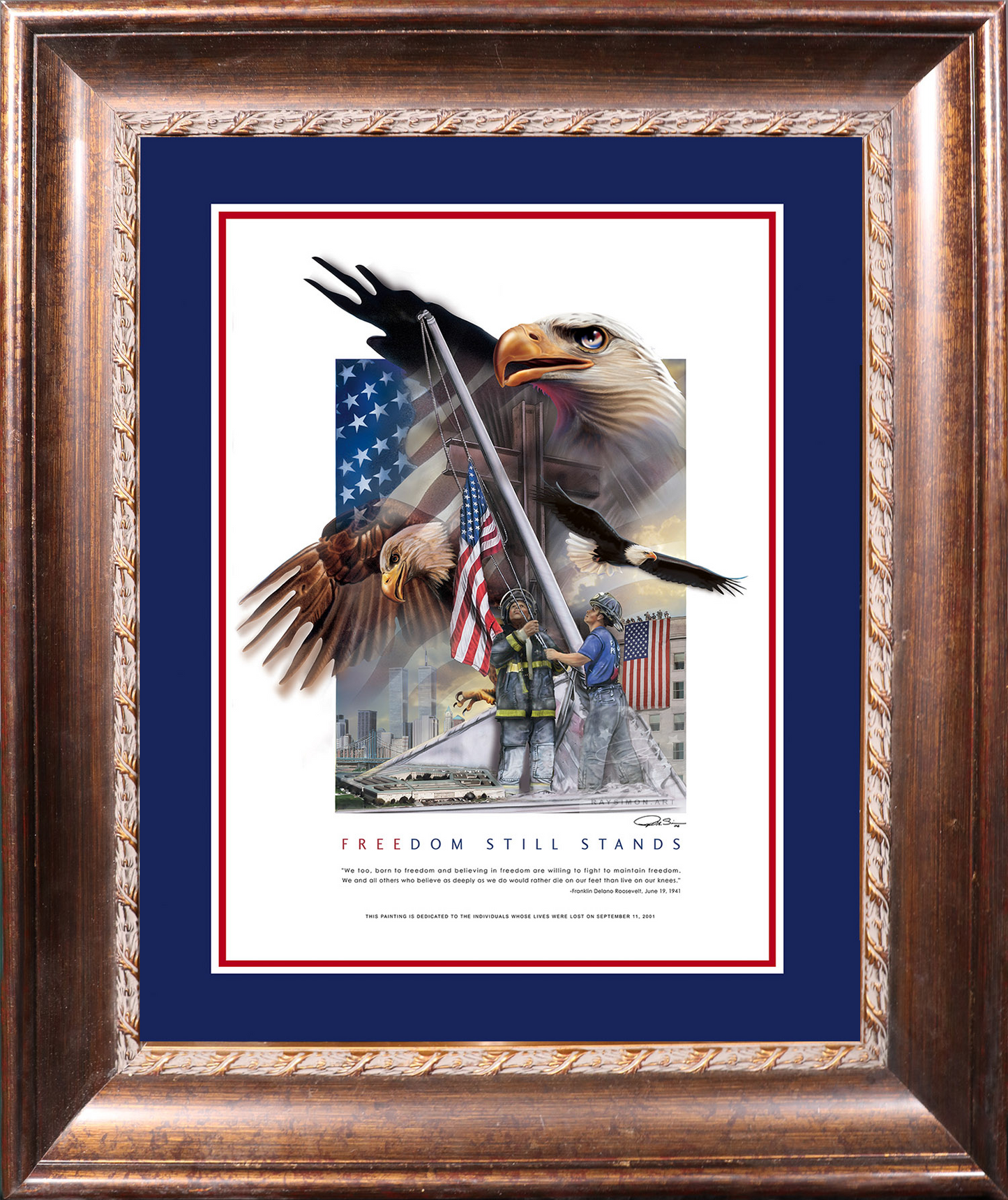 9/11 Art - 'Freedom Still Stands'