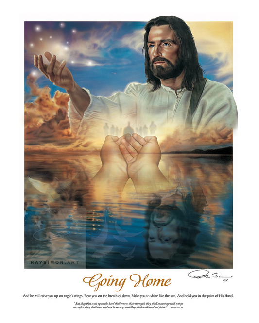 Jesus Christ Painting - 'Going Home'