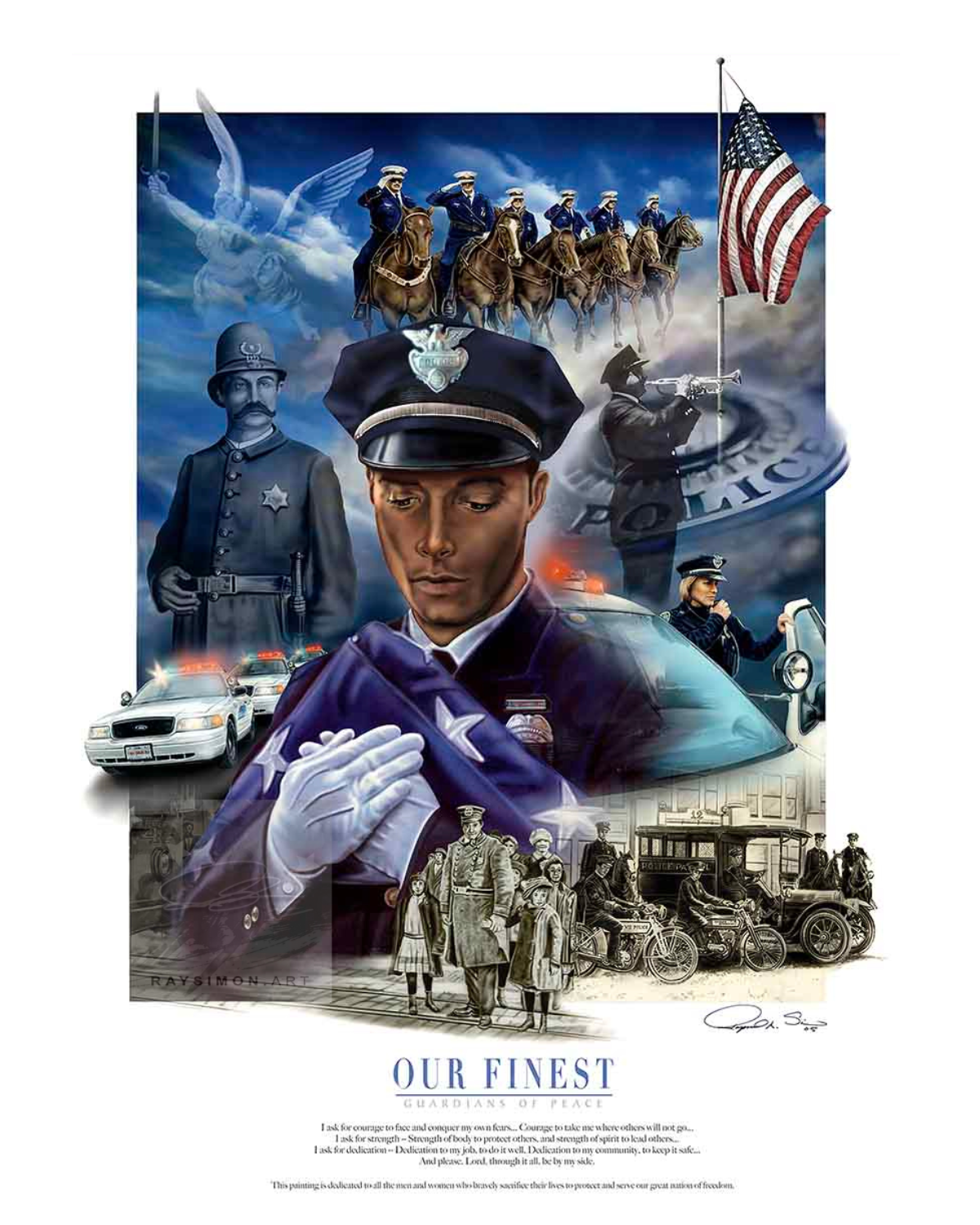 Police Artwork - 'Our Finest'