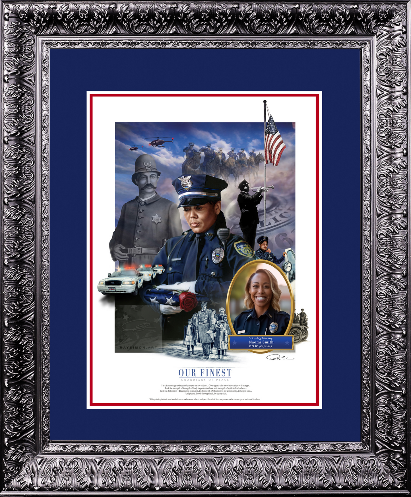 Police Artwork - 'Our Finest'