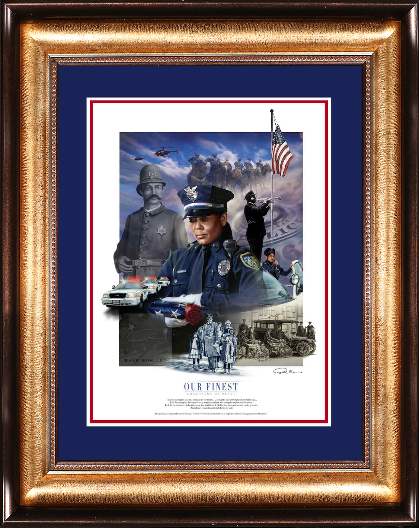 Police Artwork - 'Our Finest'