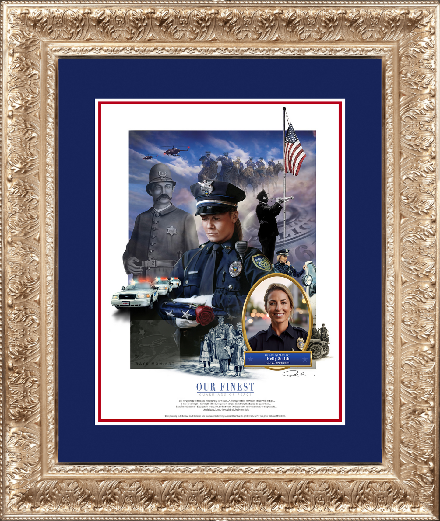 Police Artwork - 'Our Finest'