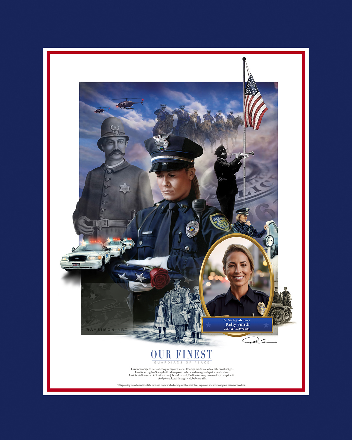 Police Artwork - 'Our Finest'