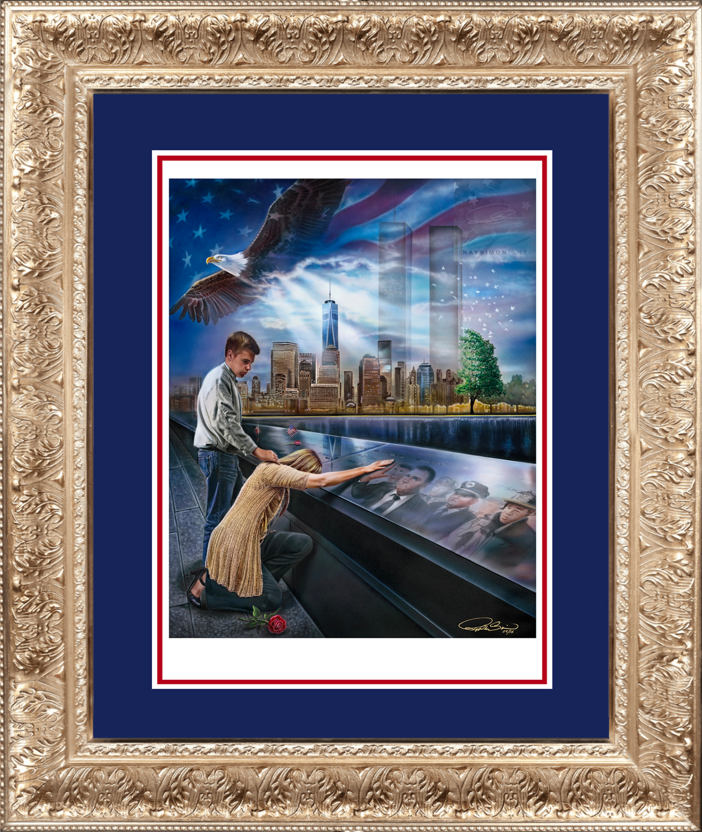 9/11 Art - Reflections of Freedom