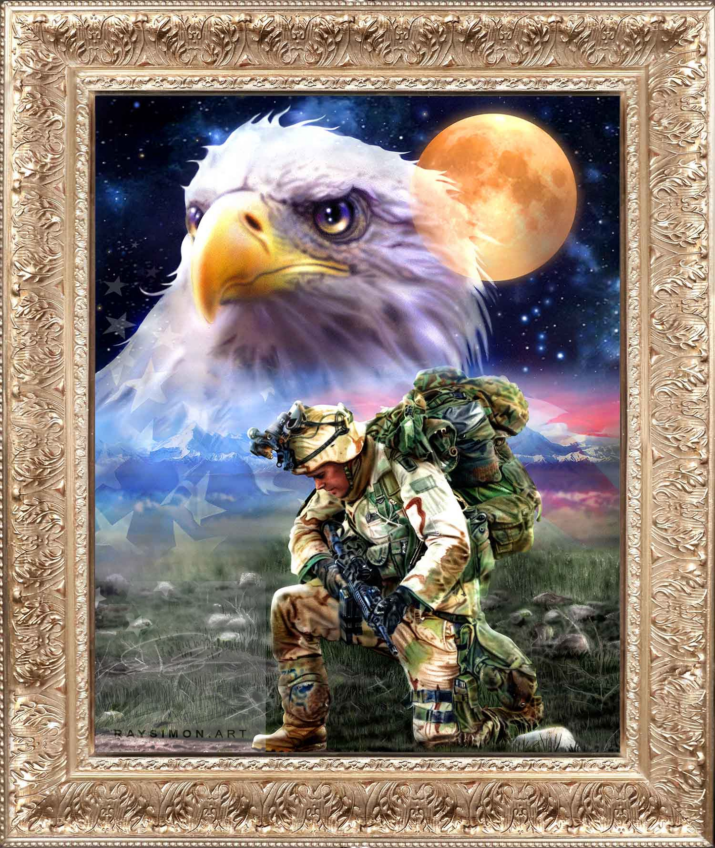 Army Artwork - 'Soldier's Creed'